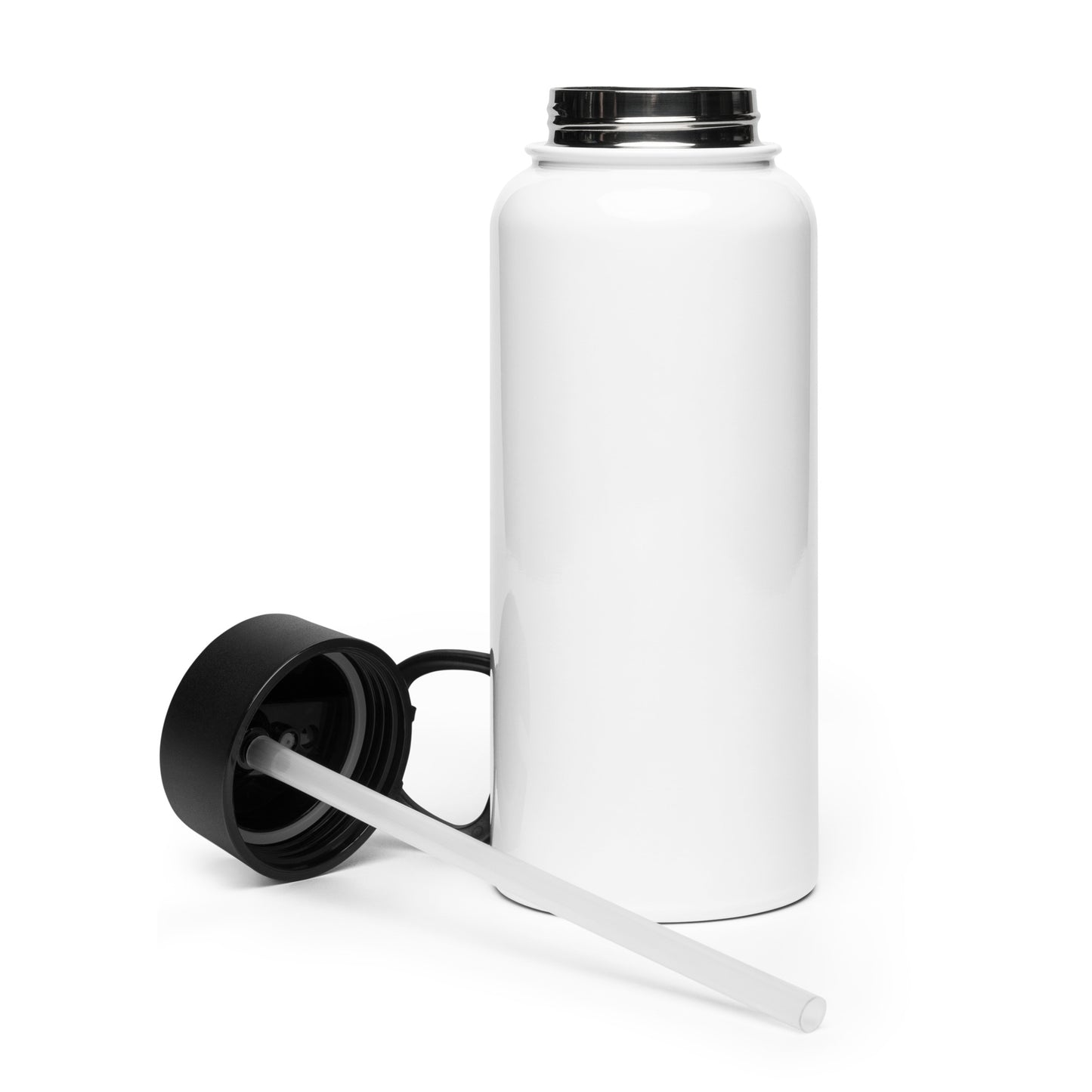 Stainless steel water bottle with a straw lid - Be YOU tiful